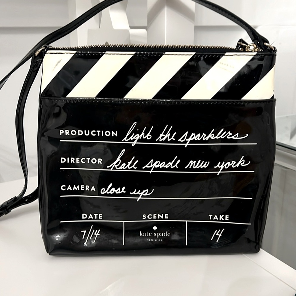 Vintage Cinema City Light The Sparkler Crossbody Bag Kate Spade. Great condition